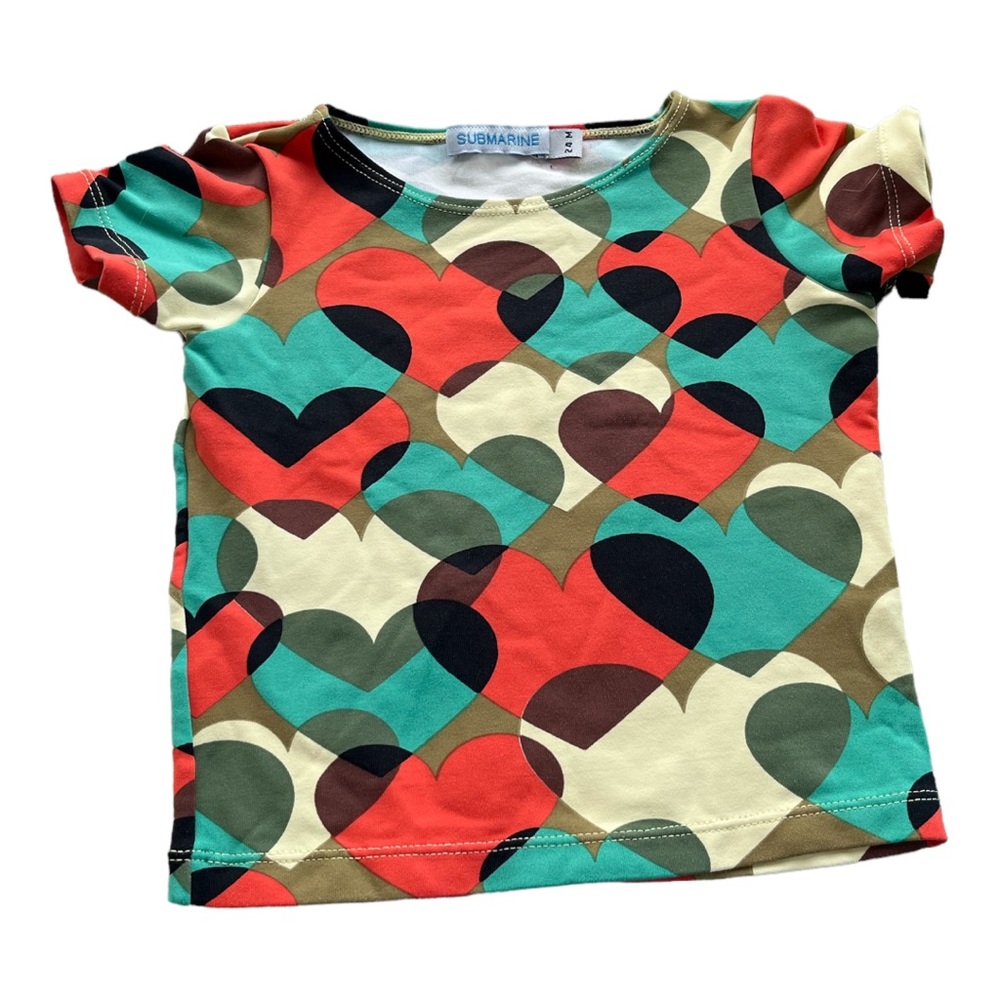 Submarine Baby Rashguard Swim Top Size 24 Months